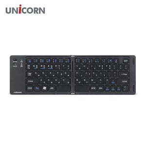 유니콘 BK-800SB 접이식 휴대용 블루투스키보드