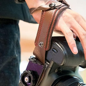 카메라 가죽 핸드 스트랩 분실방지 안전 손잡이