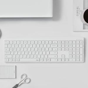 아이노트 K70RB 멀티페어링 무선 블루투스 키보드 화이트, 멤브레인