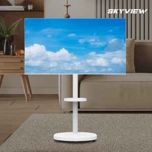 스카이뷰 대형 삼탠바이미 이동식 TV 거치대 티비 스탠드 중소바이미 삼텐바이미