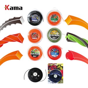 Kama 카마 예초기 전용 일제 줄날 나일론커터 자동커터-톱니 꽈배기 사각 35m,70m