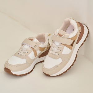 아띠빠스 키즈 벨크로 운동화 아동 초등학생 찍찍이 운동화 샌드브라운 210