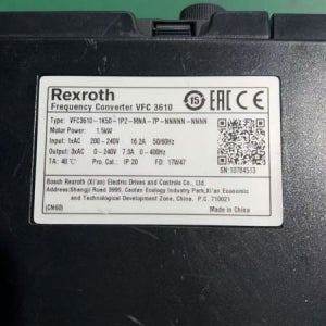 REXROTH 범용 주파수 변환기 VFC3610-1K50-1P2-MNA-7P-NNNNN-NNNN