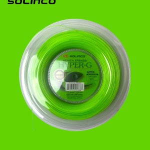 (롤)솔린코 하이퍼g 소프트 테니스스트링 1.20mm 1.25mm 하이퍼지 200M