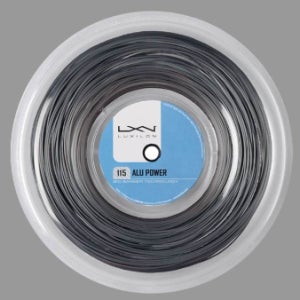 (롤)럭실론 알루파워 1.15mm 실버 테니스스트링 200M