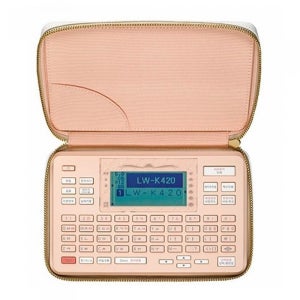 엡손 라벨프린터 LW-K420 휴대용 라벨기 네임스티커기계 리본 출력 지원 4-18mm