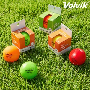 볼빅 국산 파크골프공 파크팝 비비드 3피스 1구