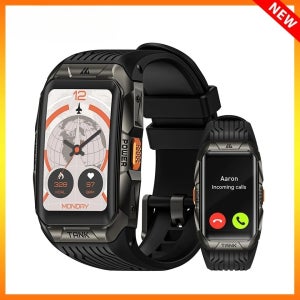 KOSPET TANK X2 남성 스마트워치 방수 검은색