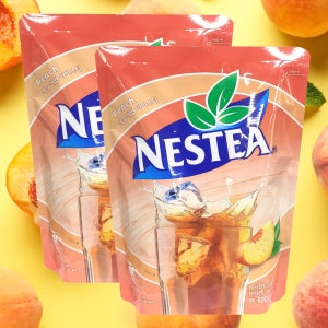 네슬레 네스티 복숭아 아이스티 800g 10봉 분말 가루 파우더 피치 업소용 대용량
