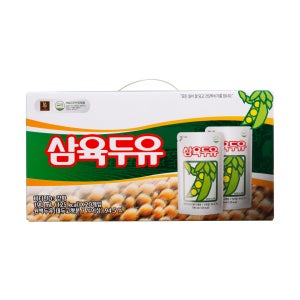 삼육두유 파우치 오리지널, 190ml, 20개