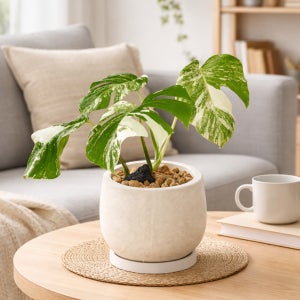 몬스테라 알보 공기정화식물 희귀종 반려식물 키우기 플랜트메이트