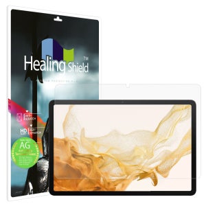 힐링쉴드 갤럭시탭시리즈 저반사 강화유리필름 갤럭시 탭 S8+, 1매입