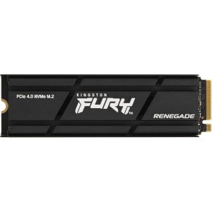 Kingston Fury Renegade 1TB PCIe Gen 4.0 NVMe M.2 SSD with Heat Sink PS5 Ready 최대 7300MB/s SFYRSK/100
