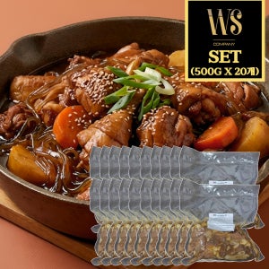 [샵인샵] 안동찜닭 500g 20개 [ 찜닭 간장 간편조리 즉석식품 간편식 ]