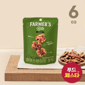 키토제니 파머스바이트 저당 호두 정과 40g 6개