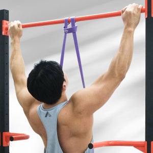 이노이 풀업밴드 고탄성 라텍스 철봉 보조 단계별 운동 근력 턱걸이밴드 4단계 퍼플