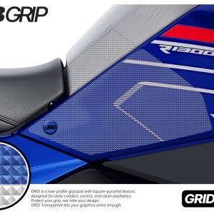 디알비그립 BMW R1300RT 25~ 그리드 투명 DRB GRIP 니그립패드