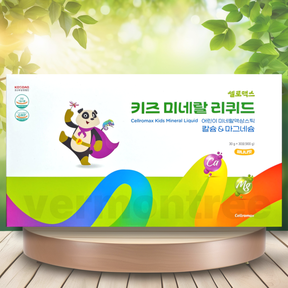 셀로맥스 키즈 미네랄 리퀴드 어린이미네랄 스틱 글루콘산마그네슘