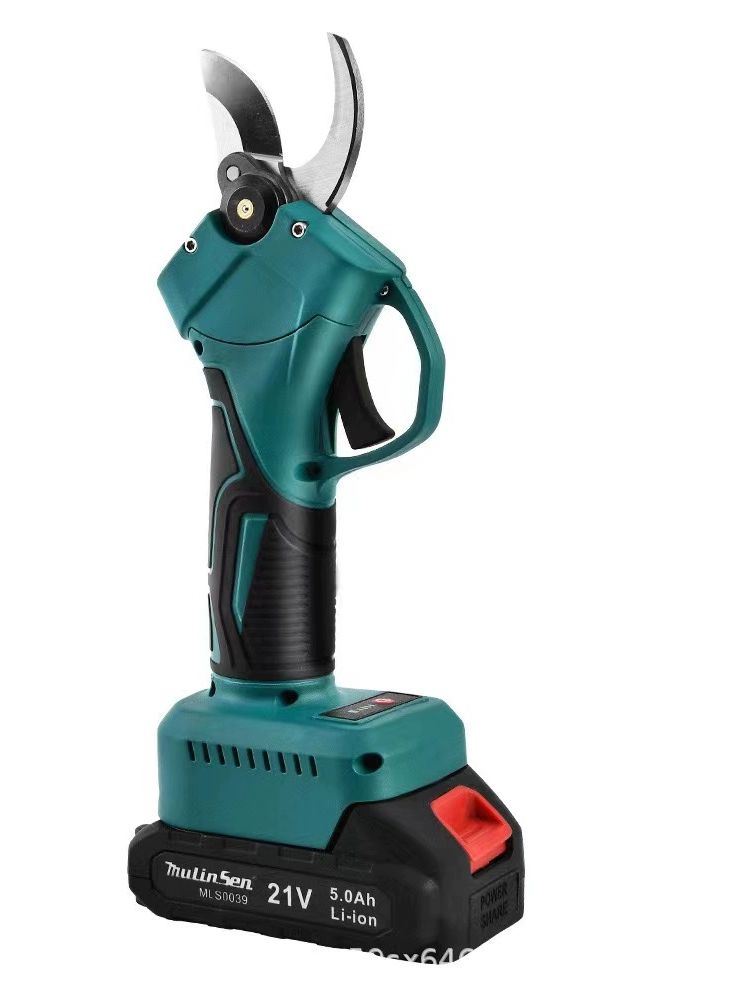 충전 고지 전기톱 벌목 원예용 가지치지 전동톱 전정봉+무브러시 전정기