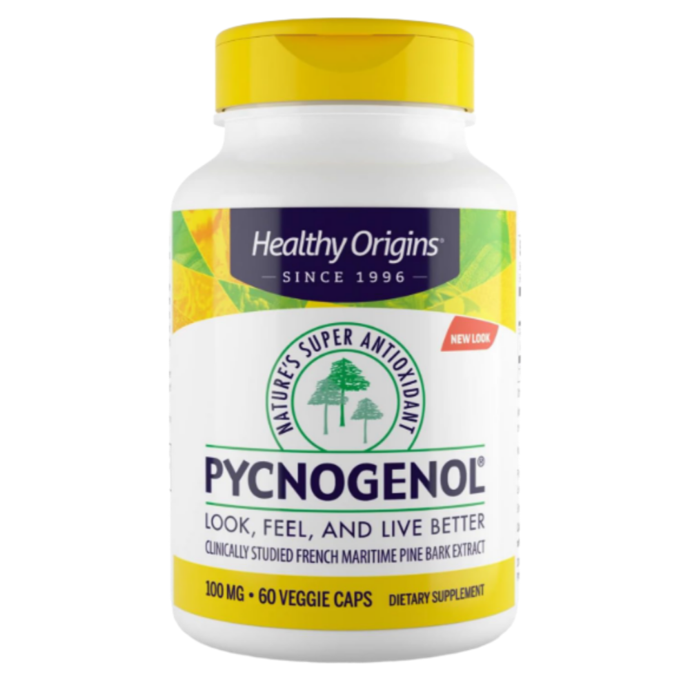 헬시오리진 피크노제놀 100mg 60 캡슐 호팍사피크노제놀 <b>프랑스 해송</b> 껍질 추출물