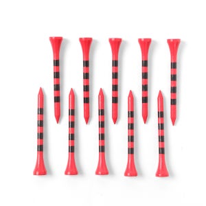 롱롱티 굿샷 골프티 100p세트(롱티 70mm) (레드) 필드용품