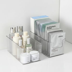 길이조절 칸칸이정리함 서랍 칸막이 팬트리 화장품 주방정리 수납 보관함