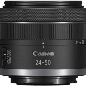 Canon RF24-50mm F4.5-6.3 IS STM 풀프레임 미러리스 RF 마운트 카메라 + LafLife 렌즈 관리 키트