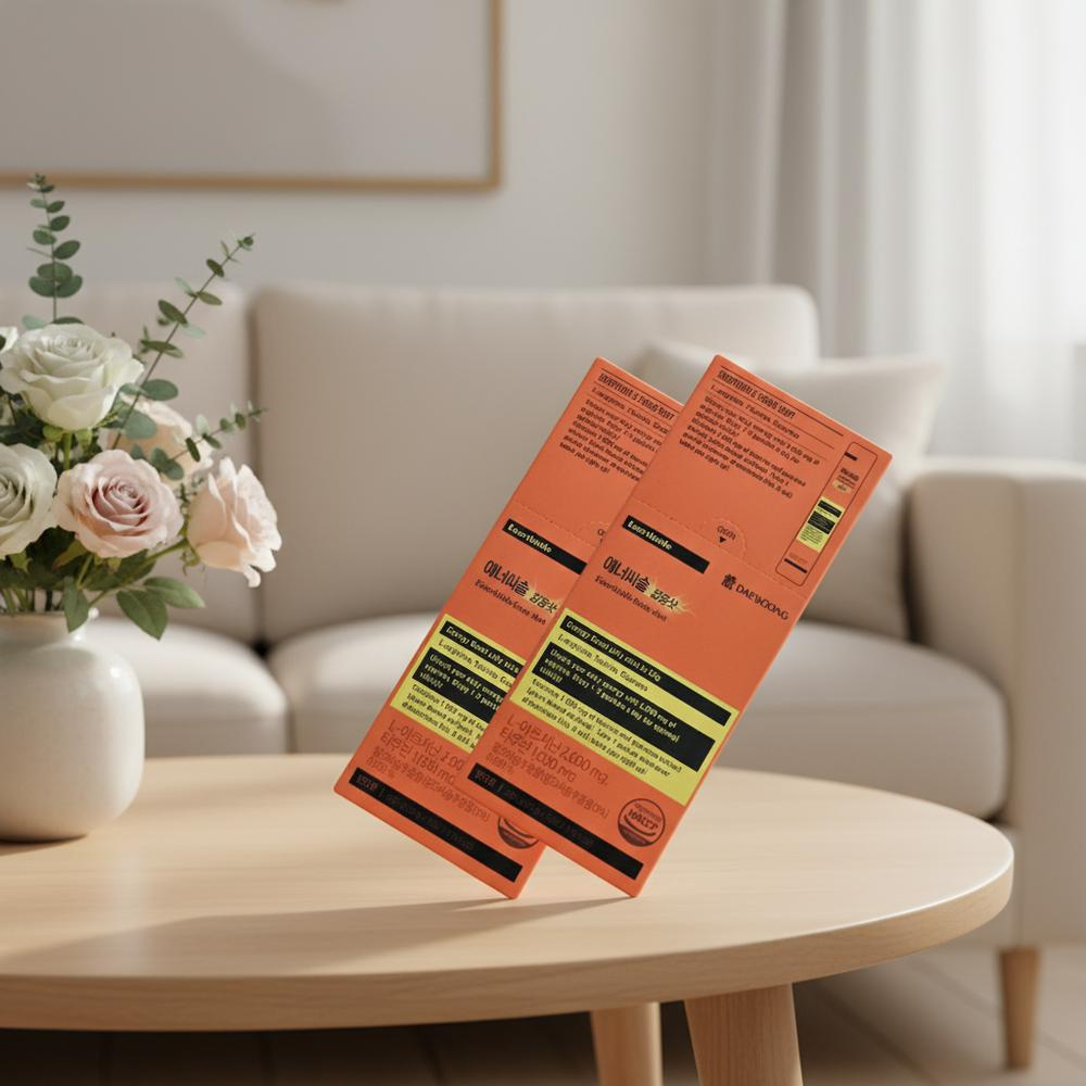 타우린 <b>만성피로</b> <b>피로</b>회복제 대웅제약 에너씨슬 집중샷, 2개