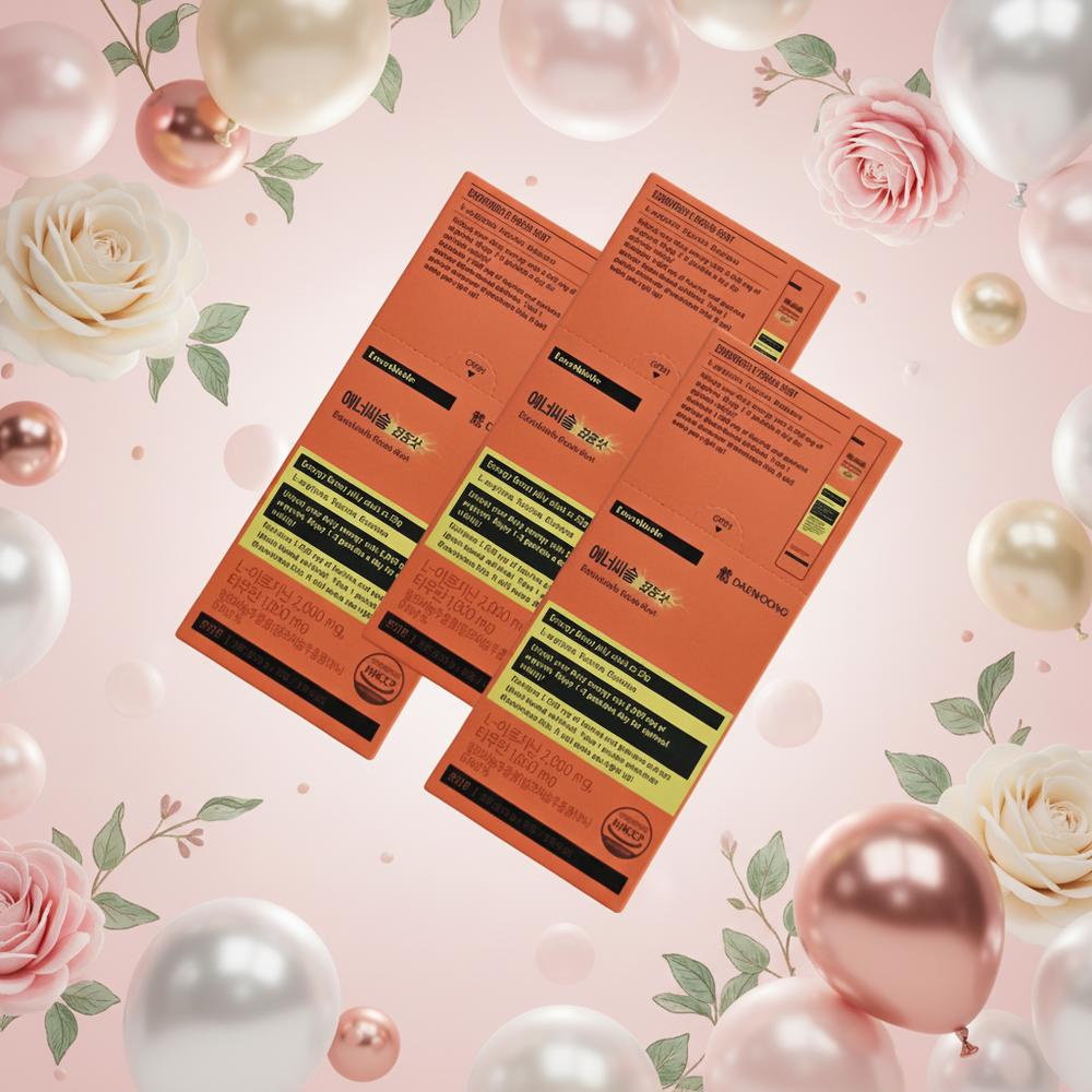 대웅제약 에너씨슬 집중샷 <b>피로</b>회복제 타우린 <b>만성피로</b>, 3개