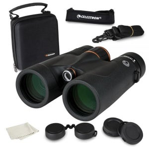 Celestron Regal ED 10x42 쌍안경 - 사냥 새 관찰 및 실외 사용을 위한 프리미엄 광학 위상 유전체 코팅 BaK-4 프리즘 완전 멀티 유리 2m(6 10x42mm