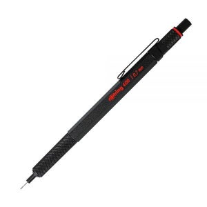 Rotring ROtring 600 샤프 펜슬 0.7 mm 은색 배럴