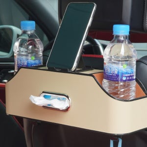 차량 뒷좌석 틈새 멀티 수납함 컵홀더 겸용