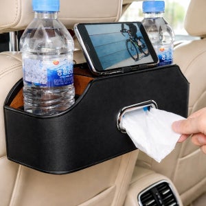 차량 뒷좌석 틈새 멀티 수납함 컵홀더 겸용