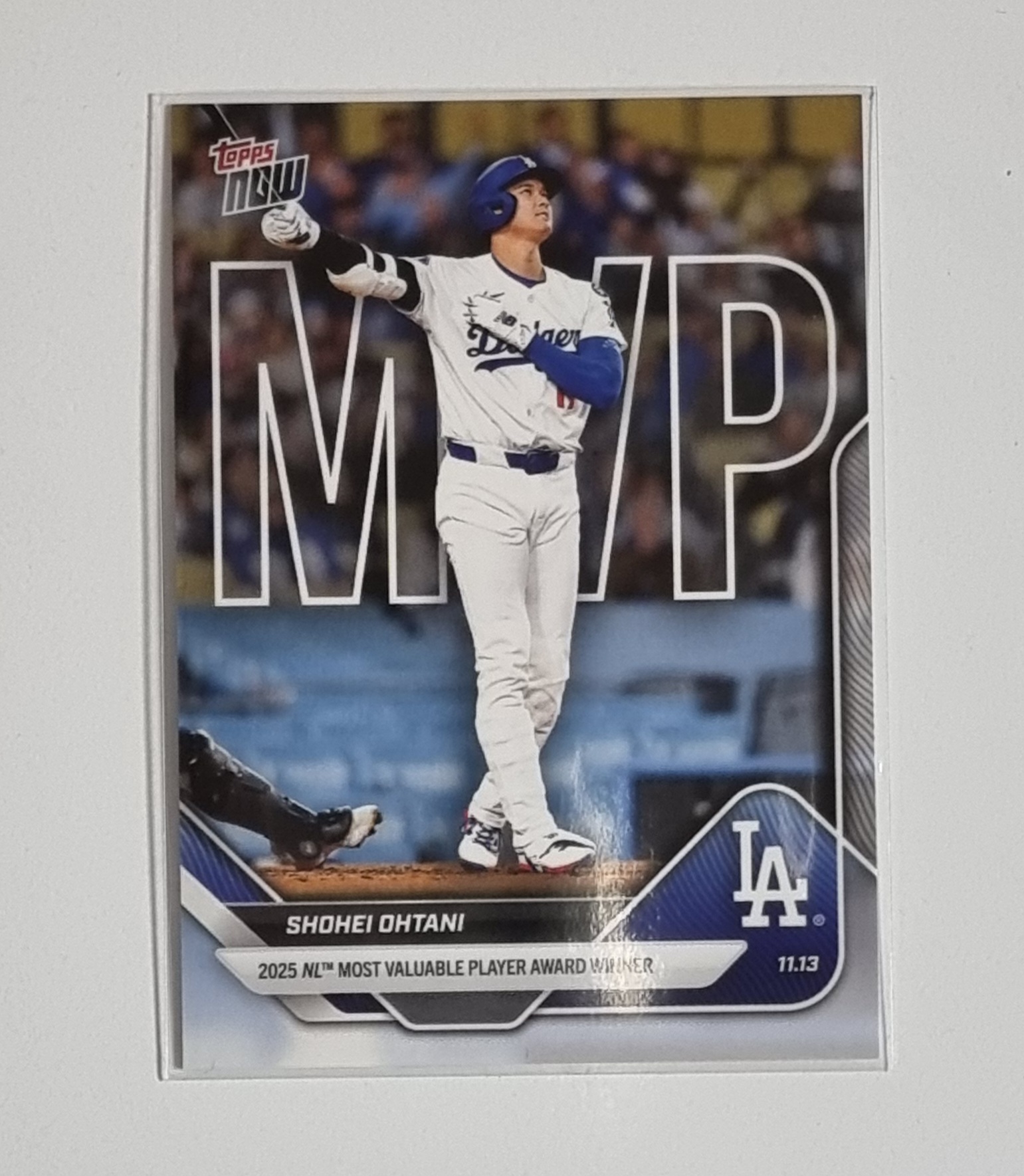 오타니 쇼헤이 2025 Topps NOW MLB NL MVP OS-7 MLB카드