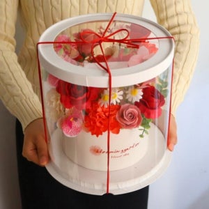 돈다발 케이크 사위 생일 첫월급 부모님 선물 돈뽑는 케이크 카네이션 결혼기념일 꽃
