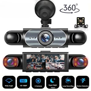 4채널 360도 블랙박스 주차감시 4채널 블랙박스 SD 카드 없음