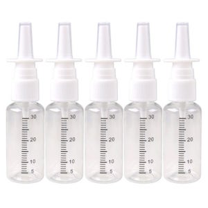 코세척 주사기 공병 생리식염수 스프레이 비강 분무 스프레이 공병 용기 30ml 5개