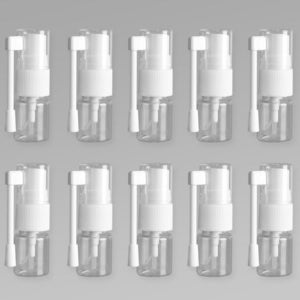 코세척 주사기 공병 생리식염수 스프레이 비강 분무 스프레이 공병 용기 5ml 10개