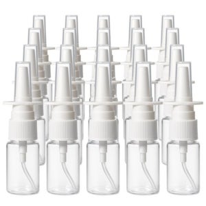 코세척 주사기 공병 생리식염수 스프레이 비강 분무 스프레이 공병 용기 30ml 20개