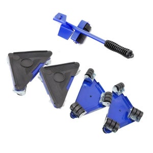 무거운 짐 옮기기 가구 이동 재배치 지렛대 바퀴 운반 침대 냉장고 장롱