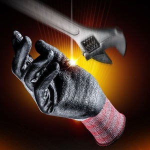 3M 프로그립3000AX 반코팅 작업장갑 10개 작업용 다목적 면 일