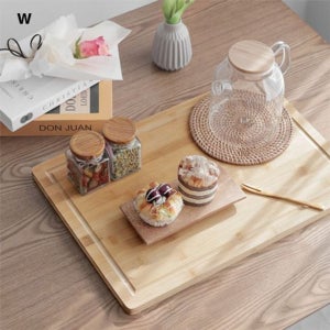 루시엔 대나무 플레이팅 도마 주방용품 조리도구