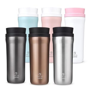 캐리보틀 360 시그니처 보온보냉 스텐텀블러450ml 병 컵 캠핑 물