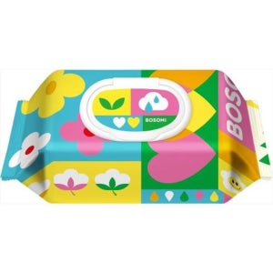 SBW-FNP0003A 깨끗한나라물티슈 1BOX 보솜이 펀앤플레이 라이트캡60매10개