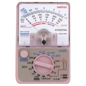 새한 ST-303TRA 아날로그테스터기 ACDC500V 측정기