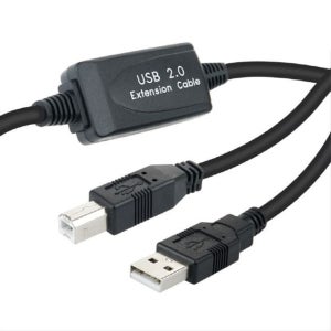 USB 2.0 리피터 케이블 무전원 -A to -B Activ oms Extnsion