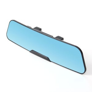 와이드 곡면 블루 룸미러30cm 차량빽미러 생활용품 가정용품 생필품