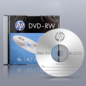 Media DVD-RW 4x 7GB 1P 슬림 케이스 10장 공 디브이디