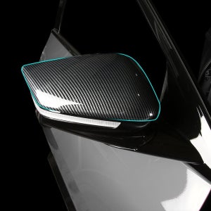 EV6 페이스리프트 카본 사이드미러 튜닝용품 E튜닝 차튜닝몰딩 도어스트라이커 몰딩