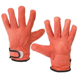 AG-101BN CRETOS 가죽보호구알곤장갑염소피 5조 내피유밤색 소모품 자재 파츠